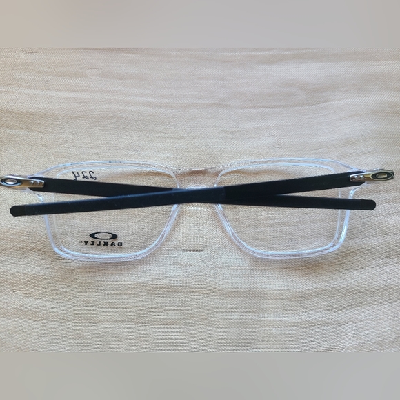 NEW & AUTHENTIC OAKLEY FRAME MODEL OX8166, SIZE 54-16-140, COLOR CLEAR POLISH - Picture 4 of 4